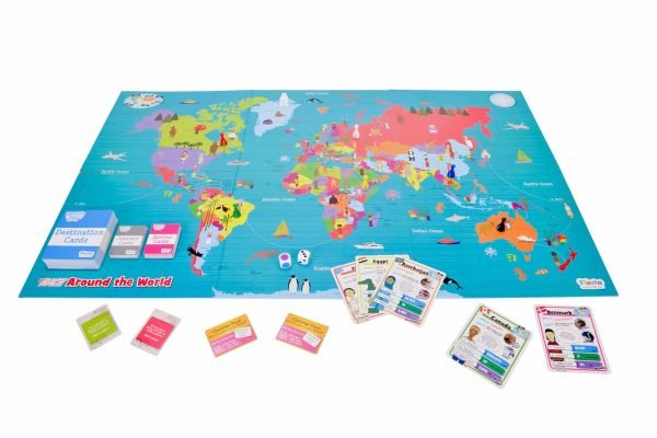 Discover the world game set up