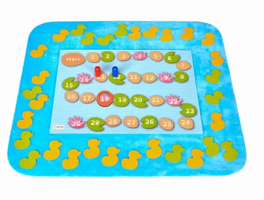 Fiesta Fish n Count Game set up