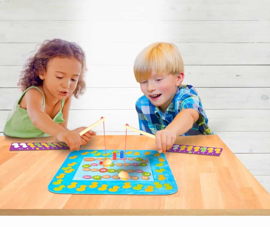 Fish n Count Children playing game