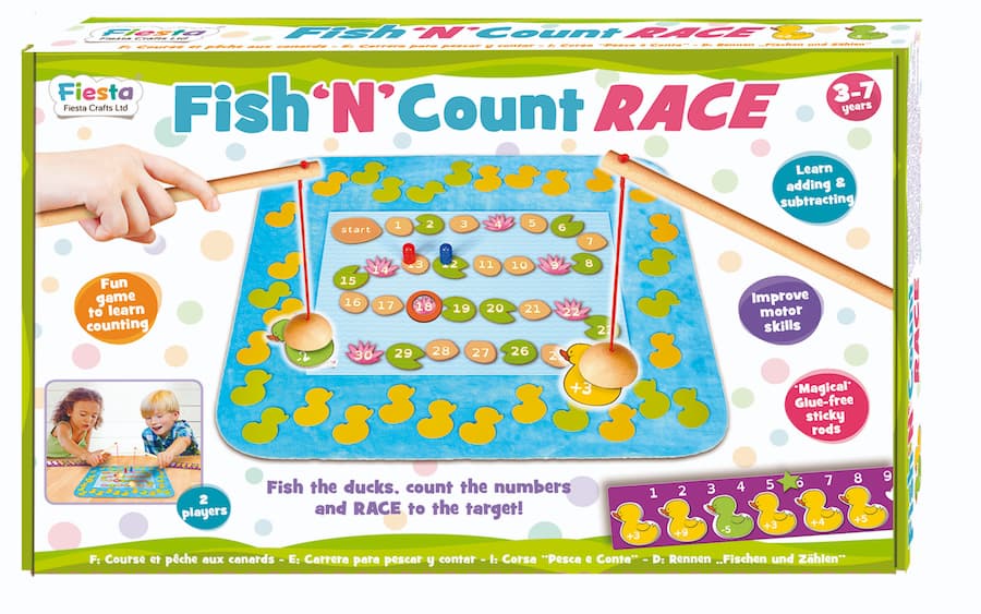 Fish n Count Race box game