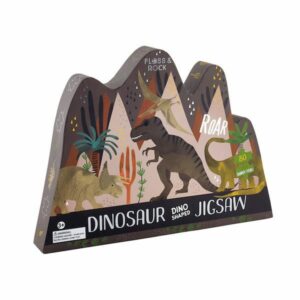 Floss and Rock 80pc Dinosaur Jigsaw Puzzle in box