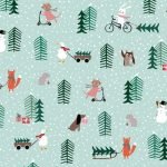 Josefina Winter Creatures Christmas Wrap
