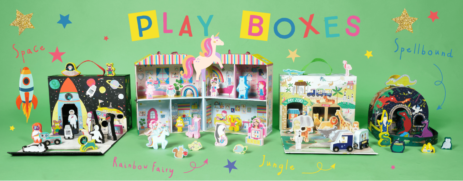 Floss and rock Play boxes banner