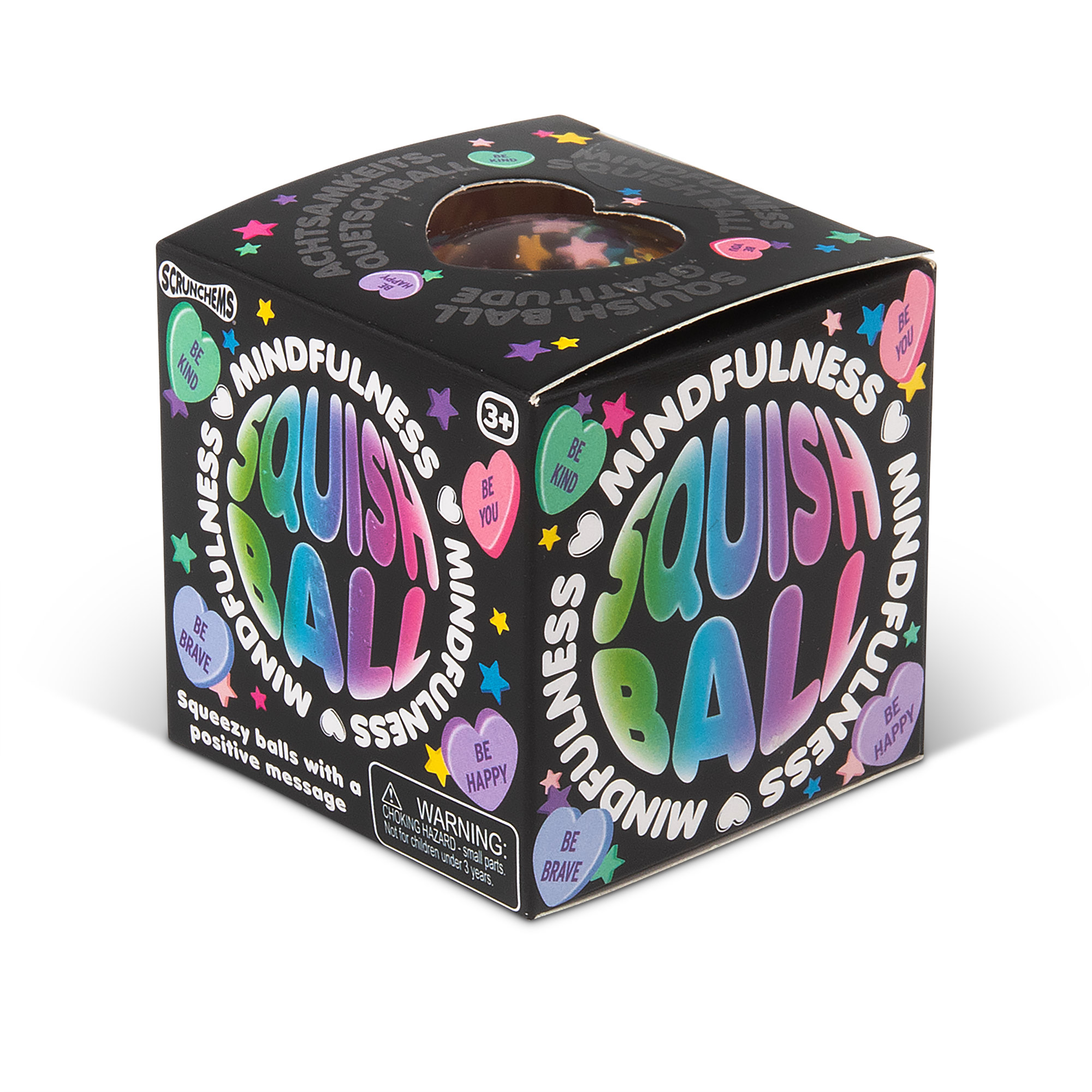 Scrunchems sensory ball with kindness and mindfulness messages