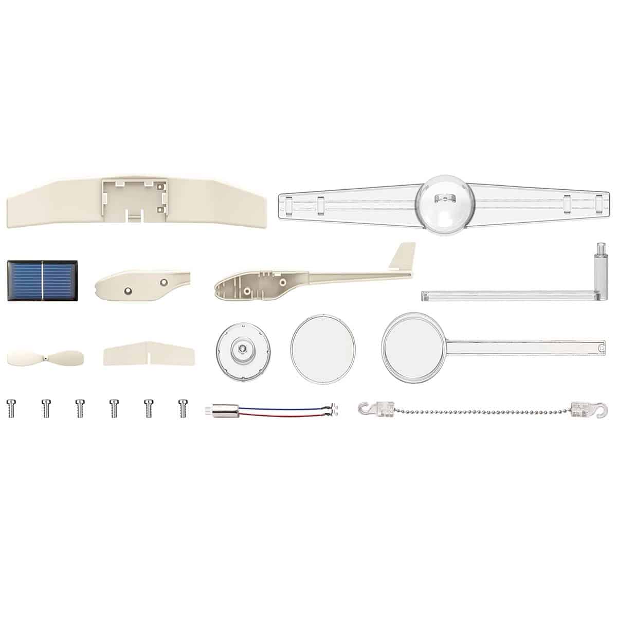 solar powered plane contents