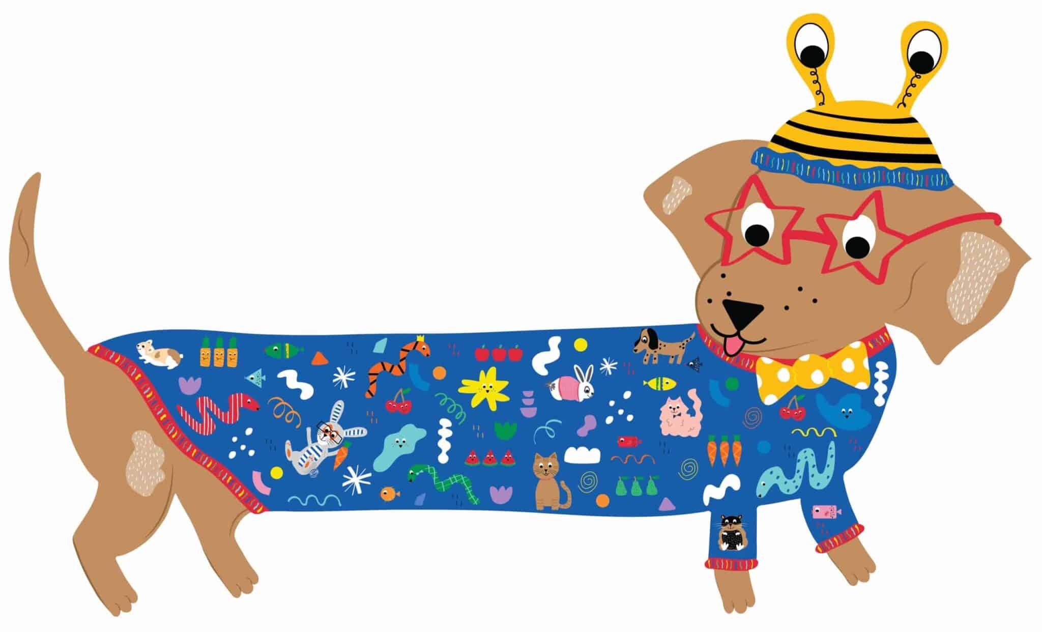 47P5975_PUZZLE Floss & Rock 20 PIECE JIGSAW - PETS