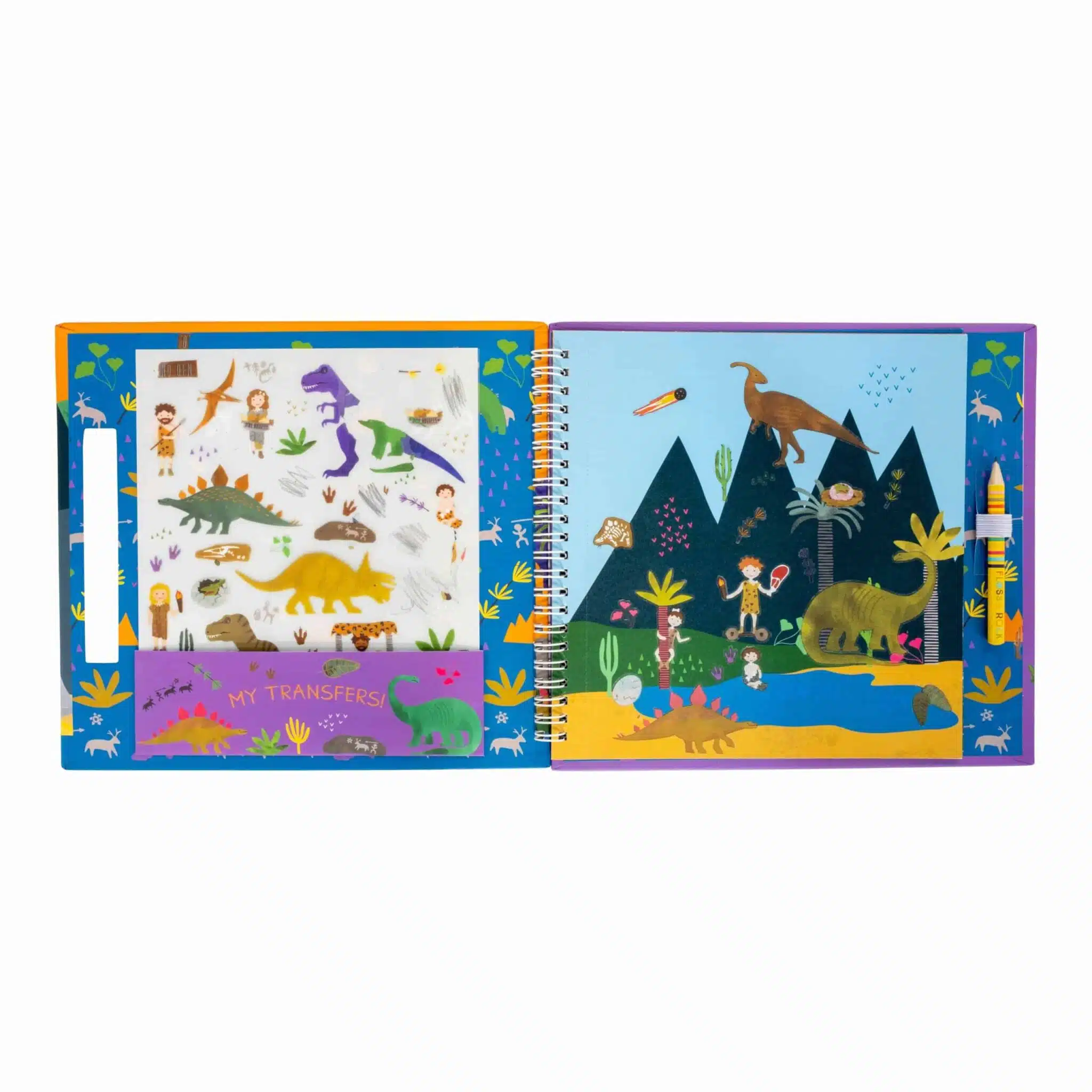 47P5980_2 Floss & Rock TRANSFER FUN - DINOSAUR