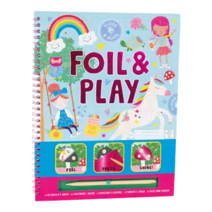 floss &rock foil and play rainbow fairy