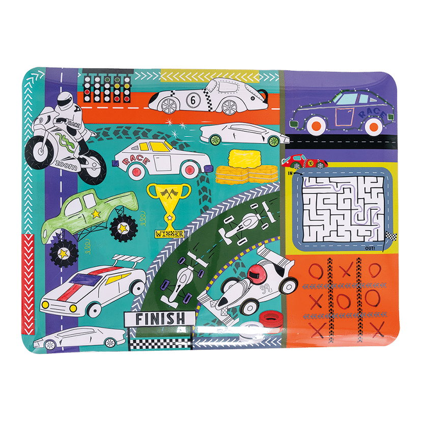 49P6075-1 COLOUR floss & rock mat cars