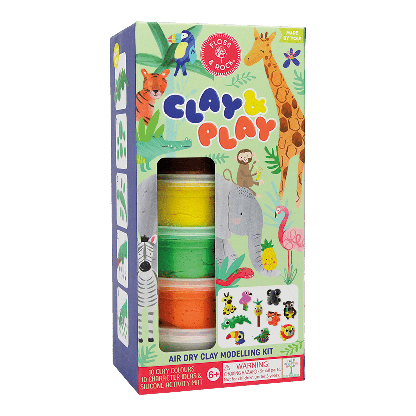 Floss & Rock Clay & Play - Jungle