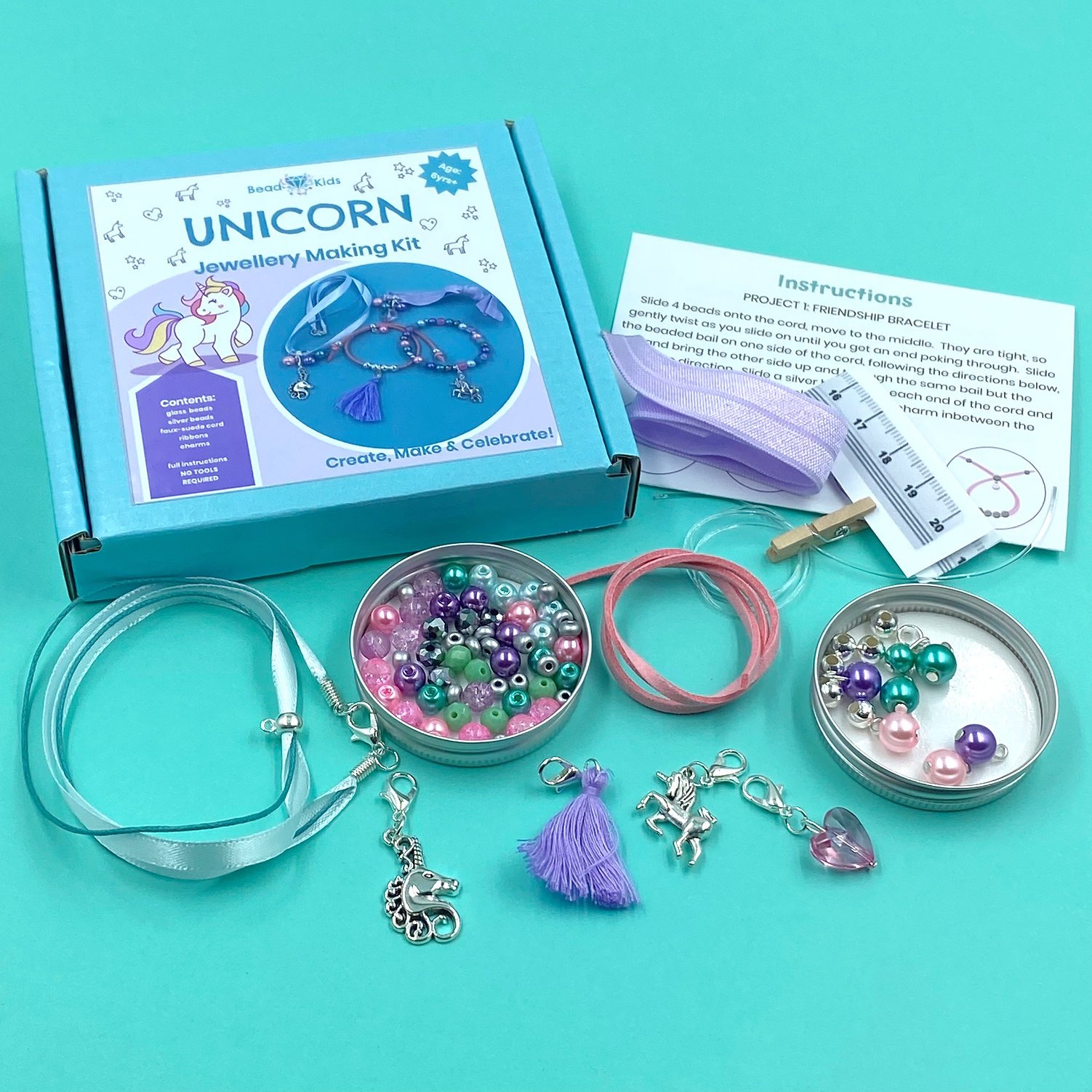unicorn jewellery making kit