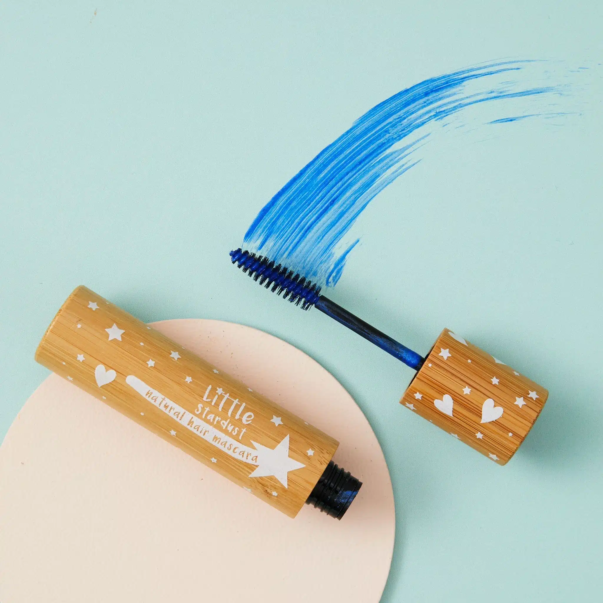 aloe vera hair mascara - turquoise