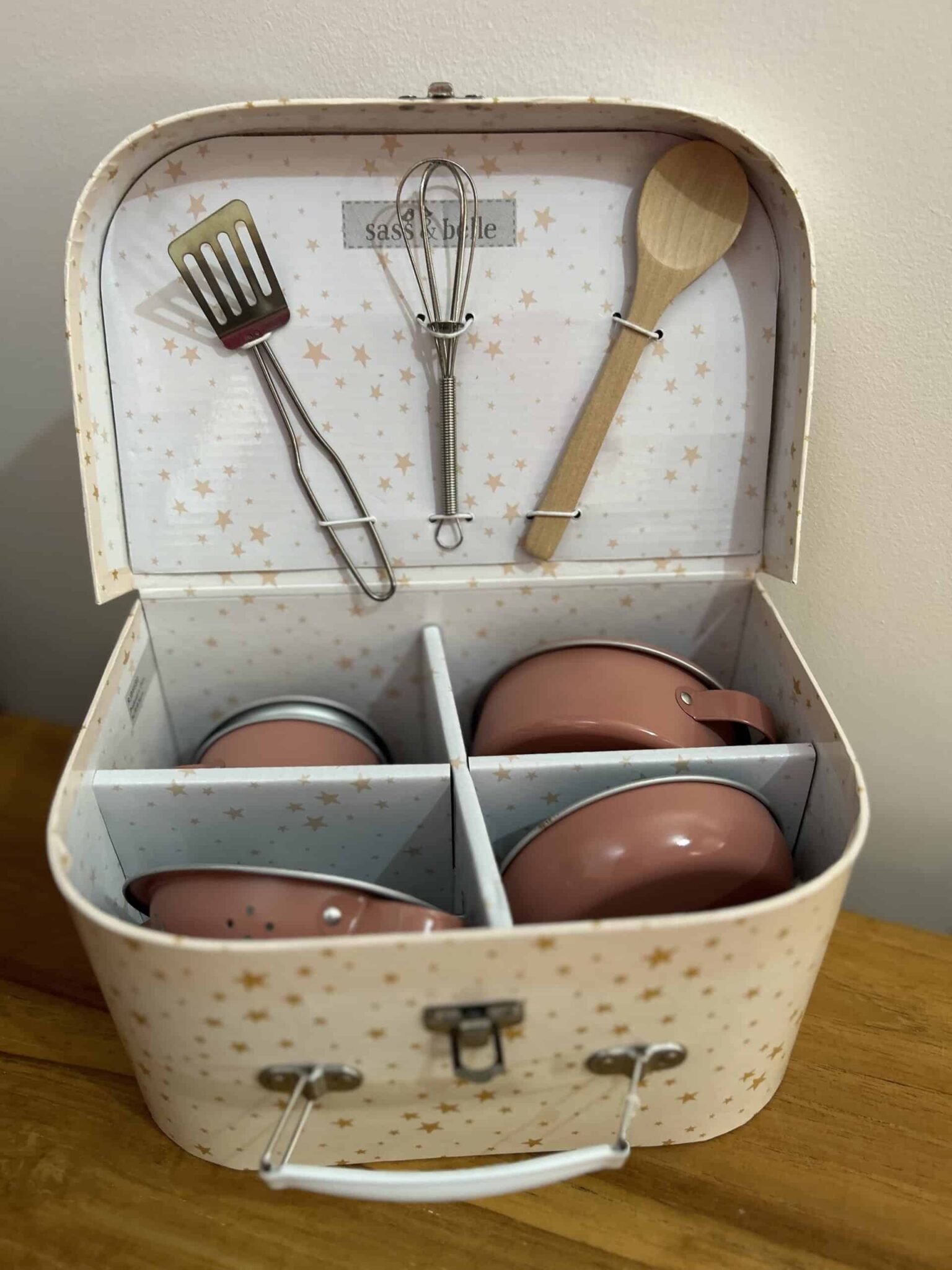 peach stars cooking set