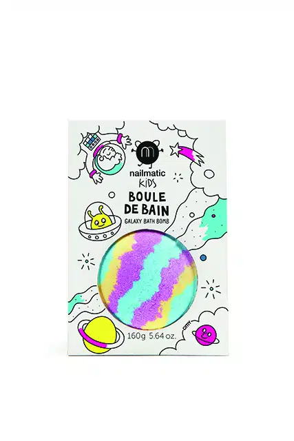nailmatic bath bomb - galaxy