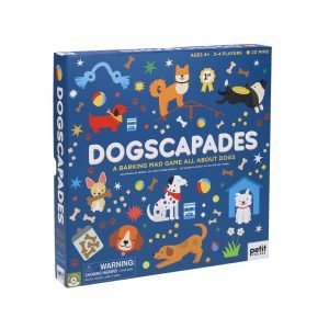 petit collage dogscapades board game