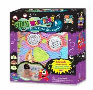 bath stickers silly monsters