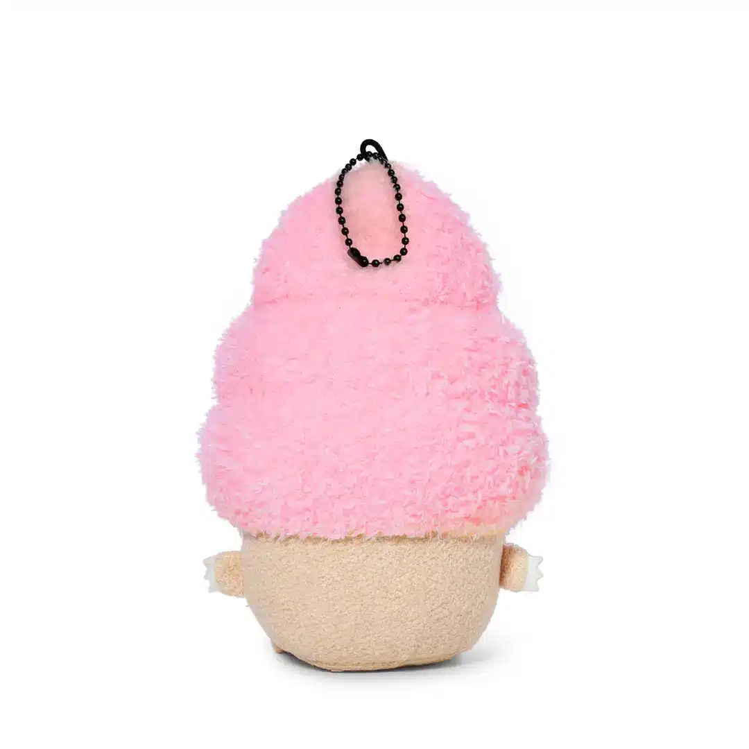 Ricecream Strawberry Mini Sitting Plush Toy