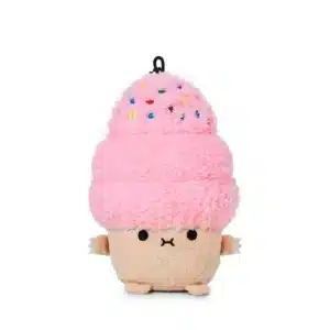 noodoll Ricecream Strawberry Mini Sitting Plush Toy