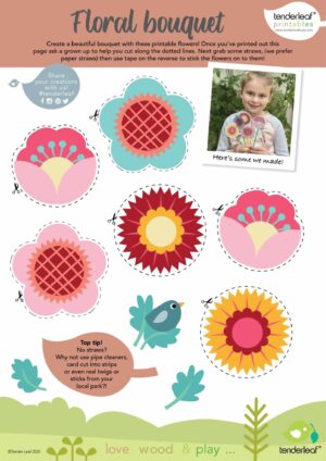 Flower Bed Printable