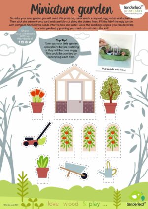 earth day greenhouse printable