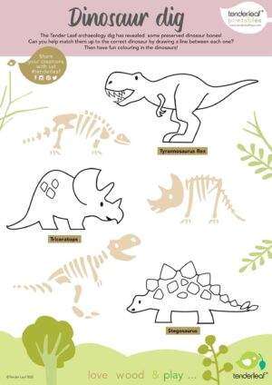 Dinosaurs Printable