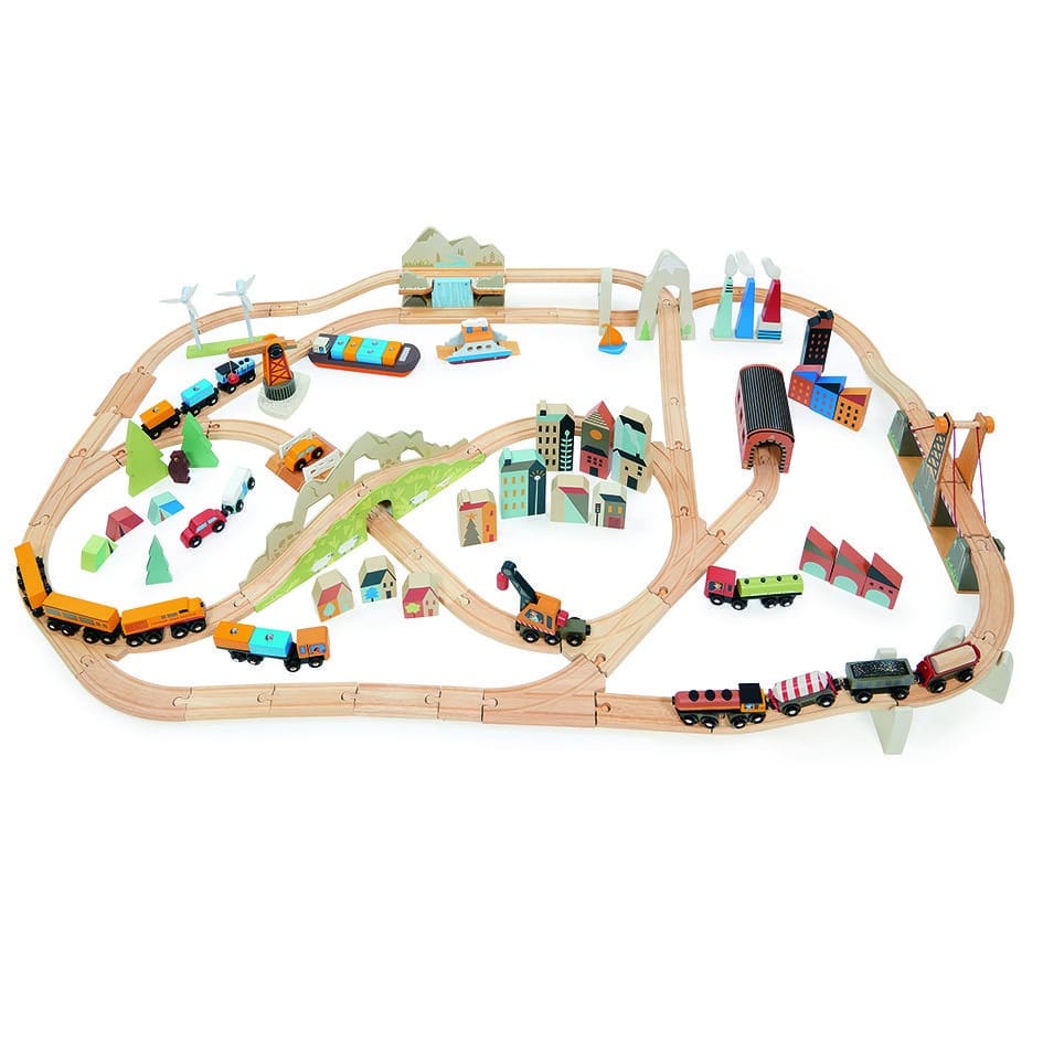 TL8703-mountain-view-train-set-1 Square mountain view train set tender leaf toys
