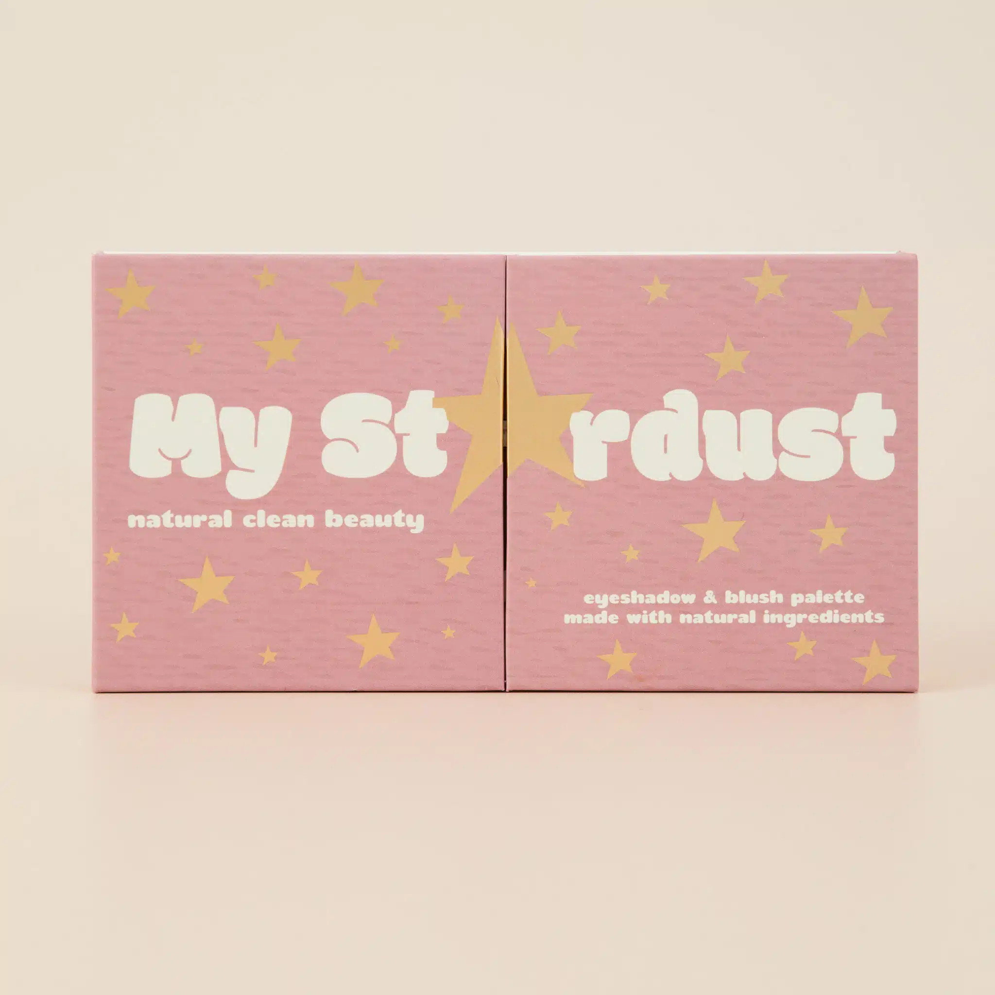 my stardust eyeshadow palette front view