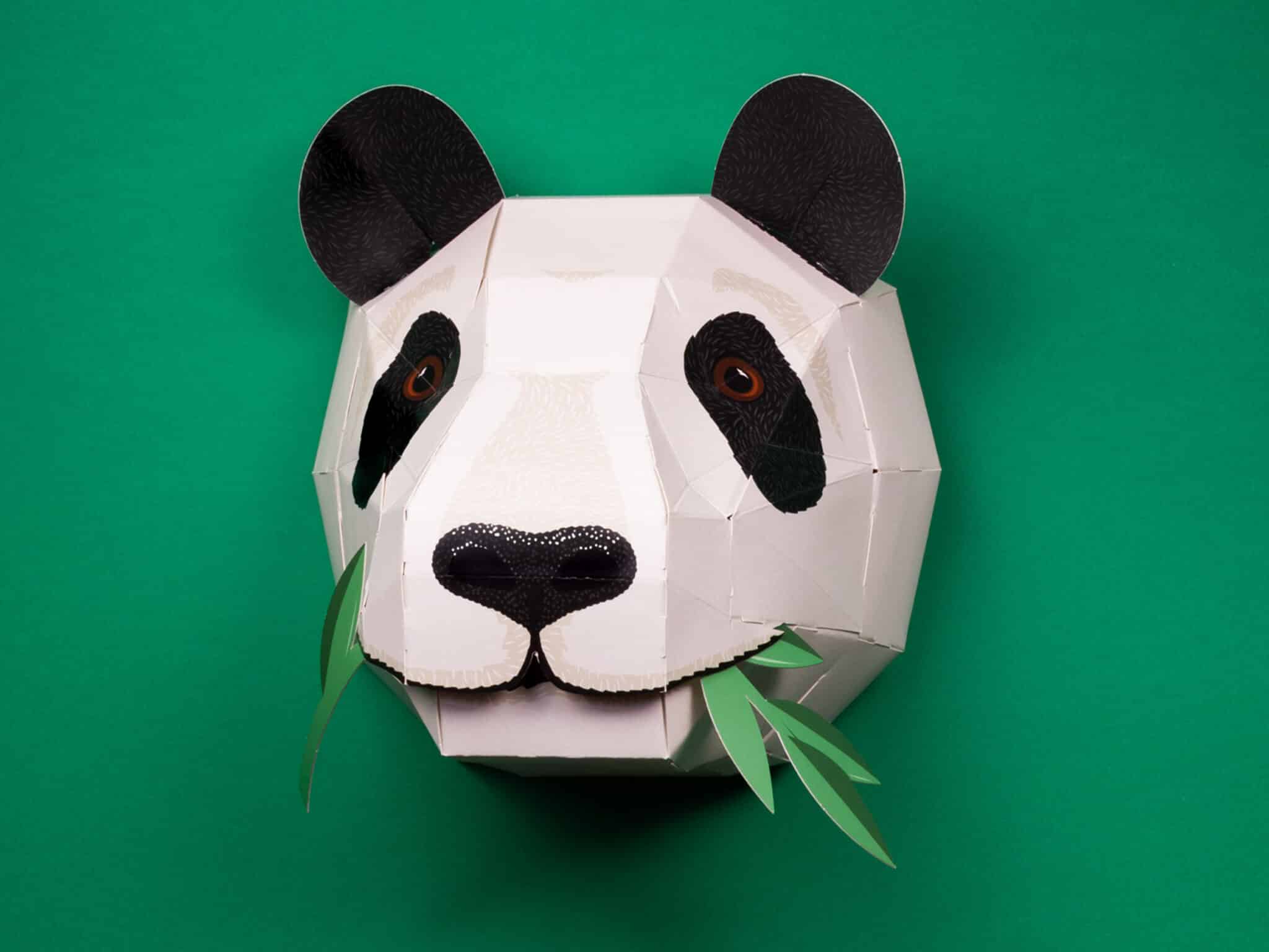 Create Your Own Giant Panda Head