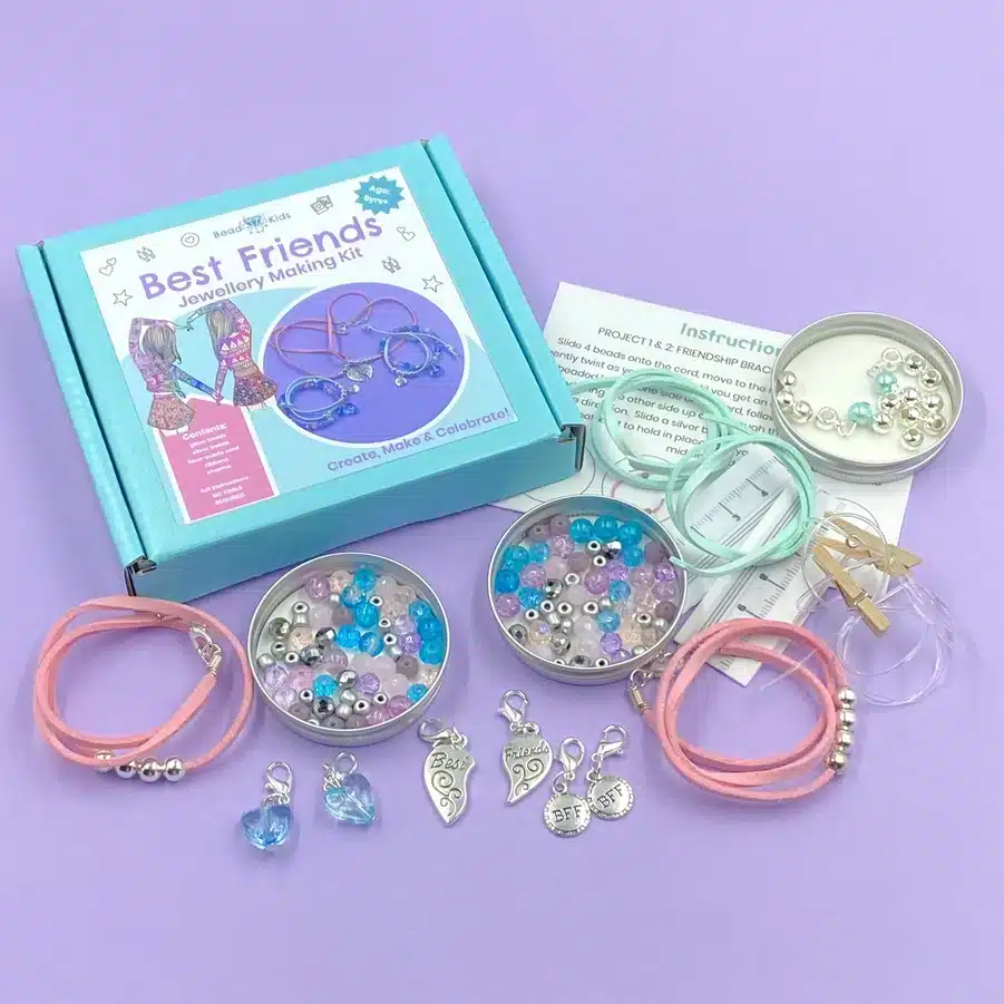 best friends jewellery making kit for children