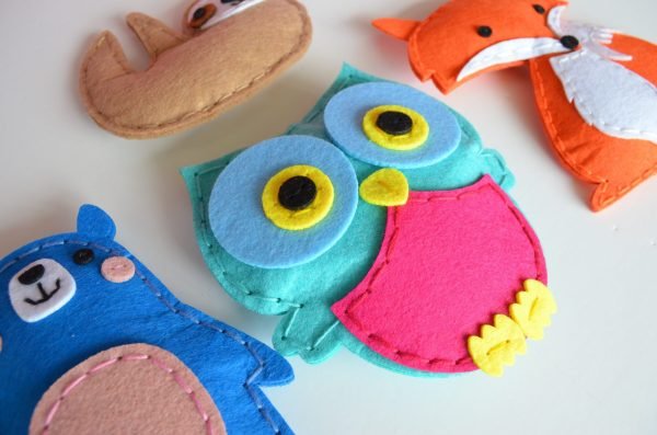 cute animals craft kit