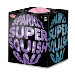 Super sparkly squish ball