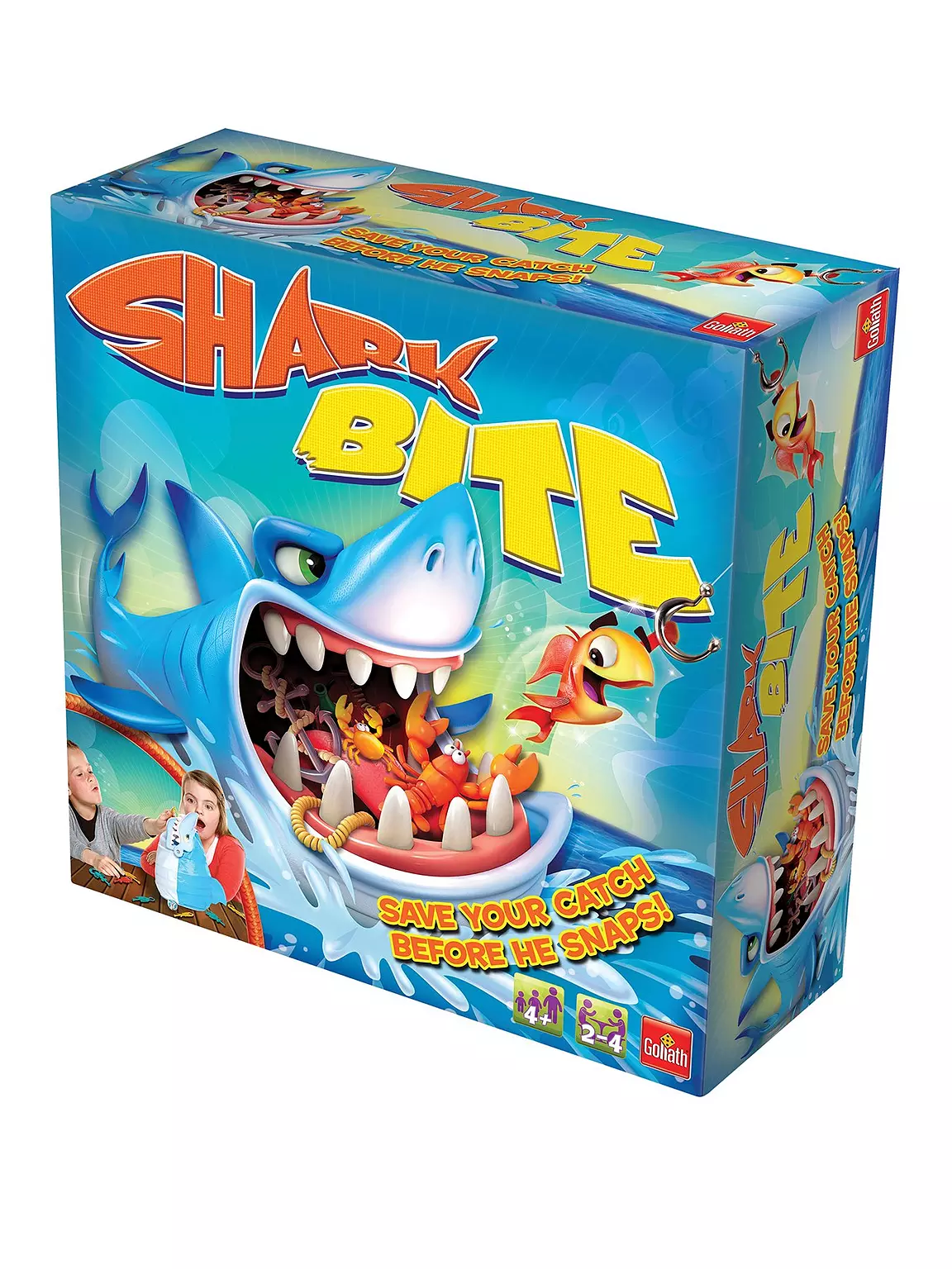 shark bite game carton