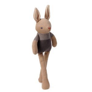 taupe bunny doll