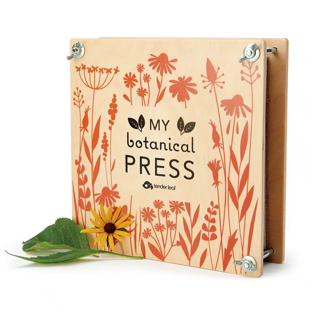 wooden flower press